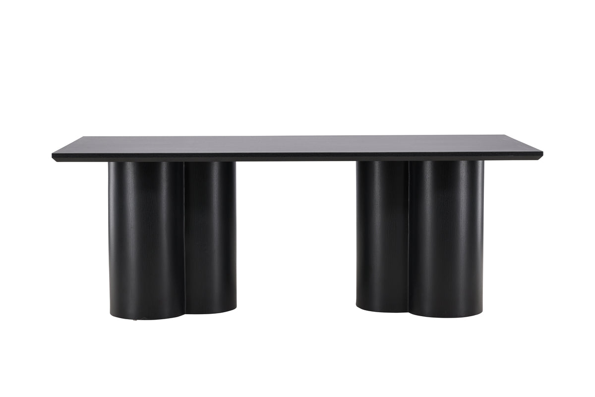 Olivia Rectangular Dining Table 210 x 100 Black