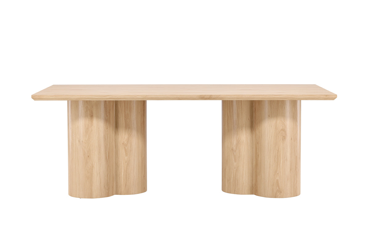 Olivia Rectangular Dining Table 210 x 100 Nature