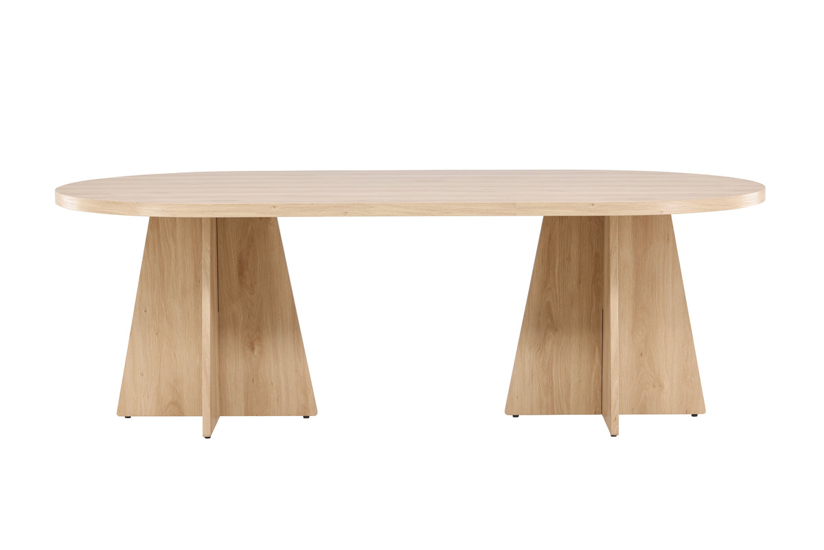 Bootcut Oval Dining Table 230 x 115 Nature