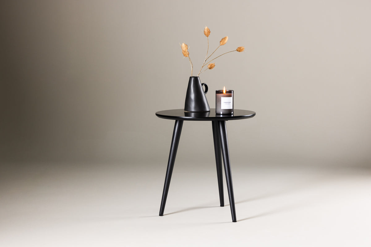 Askim Side Table ⌀48 Black