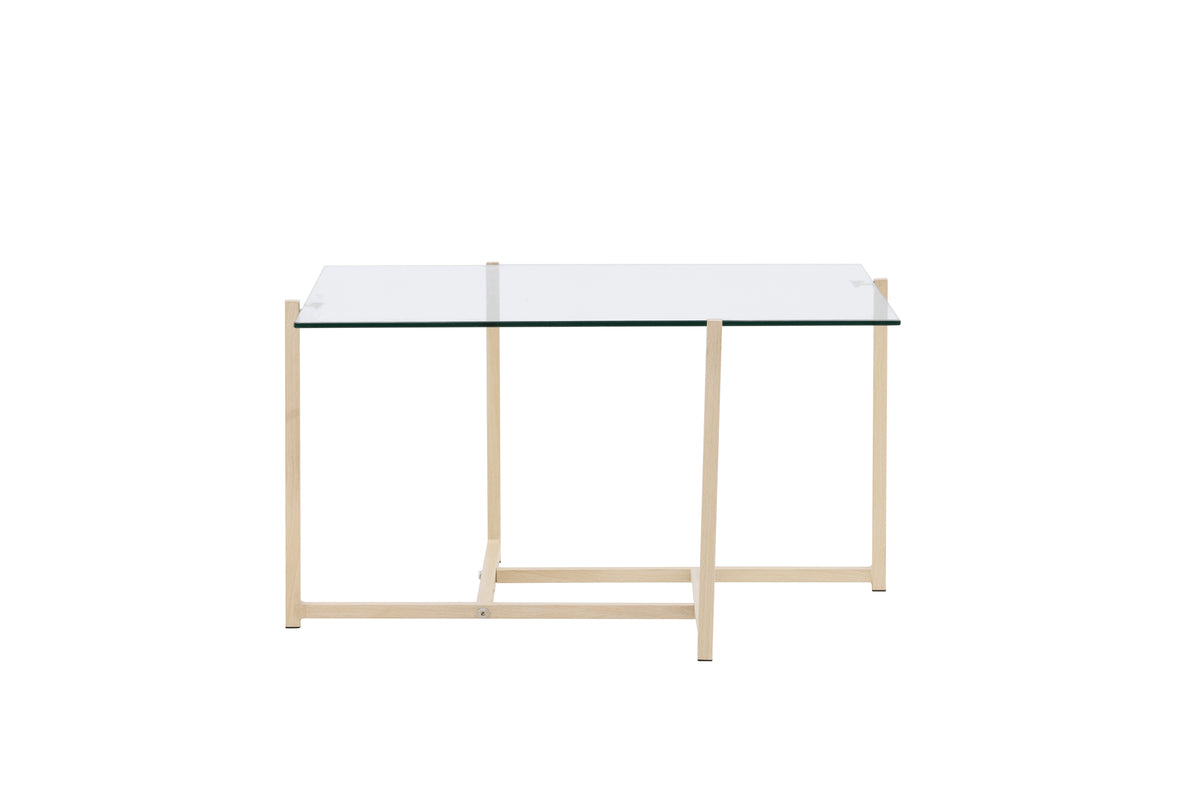 Coffee table 80 x 80 Clear