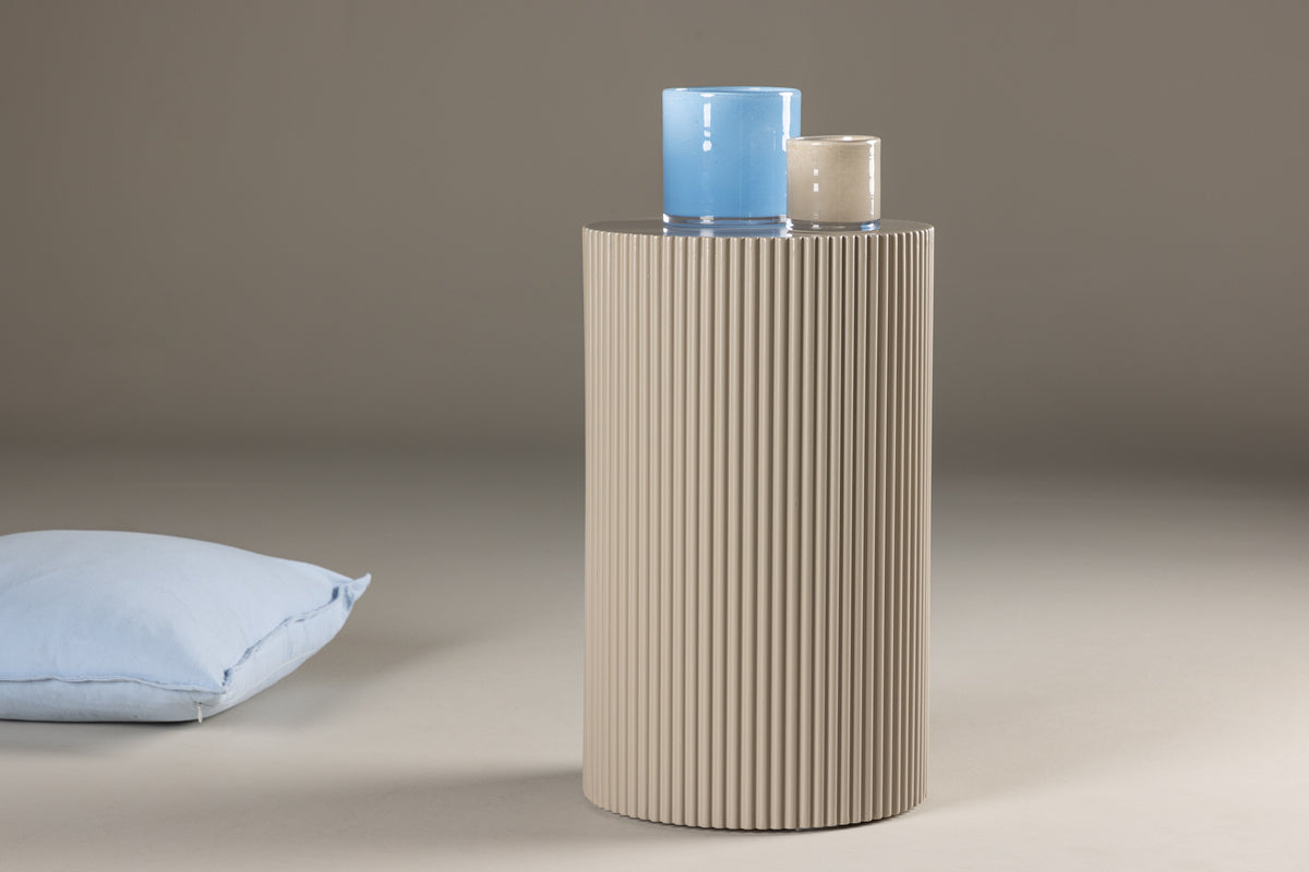 Lenox Side Table ⌀31 Beige