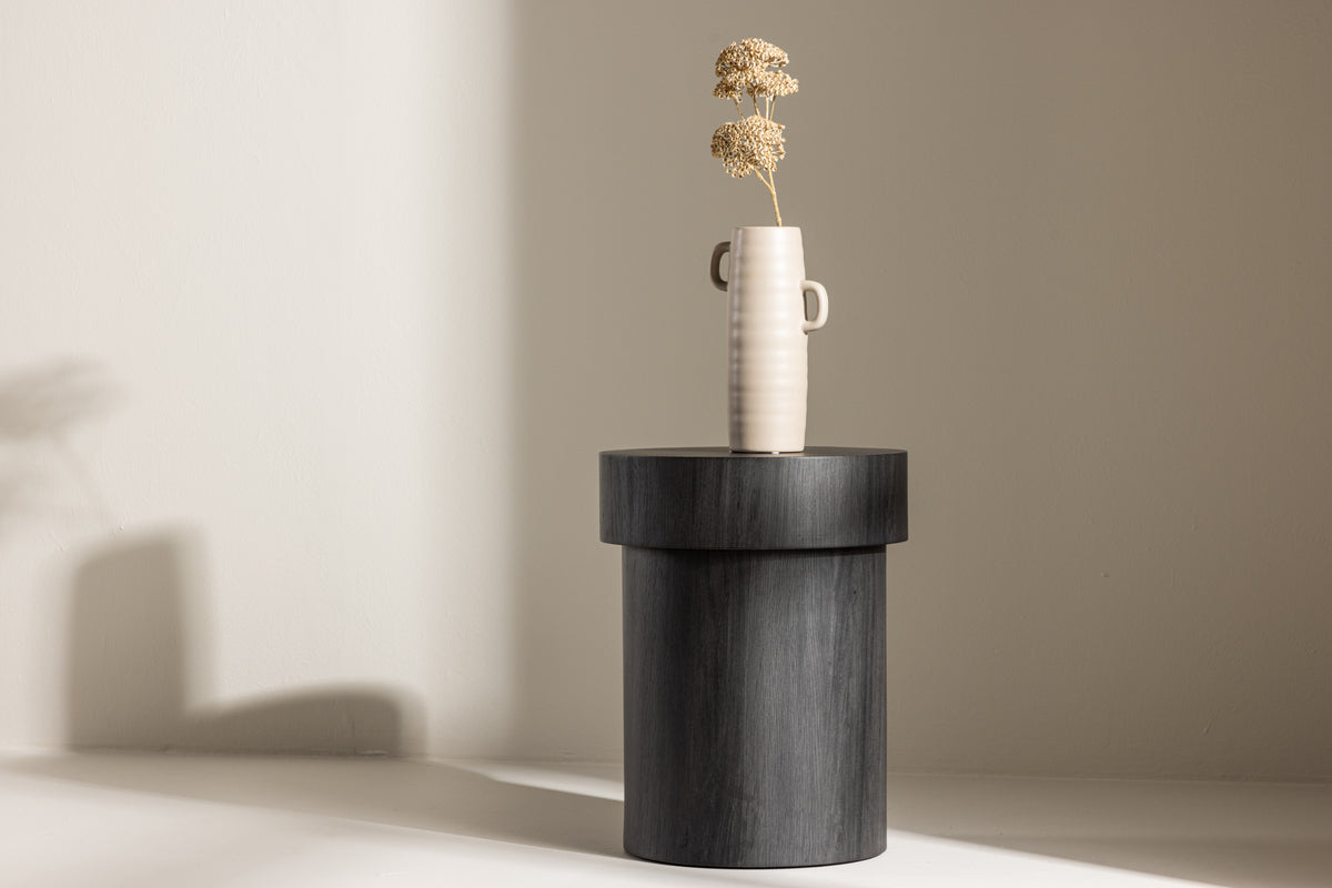 Malung Side Table ⌀35 Black