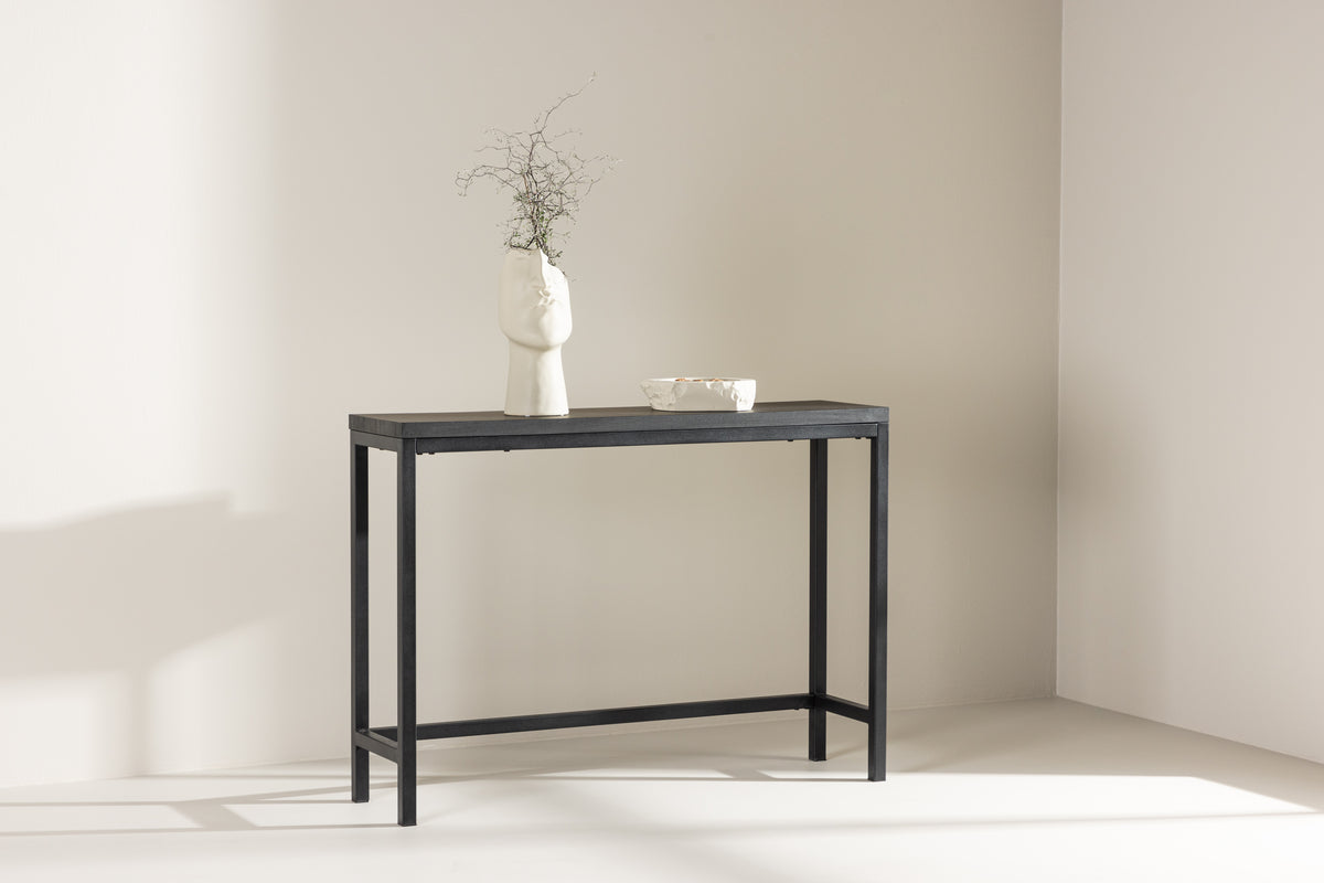 Rise Side Table 110 x 30 Black