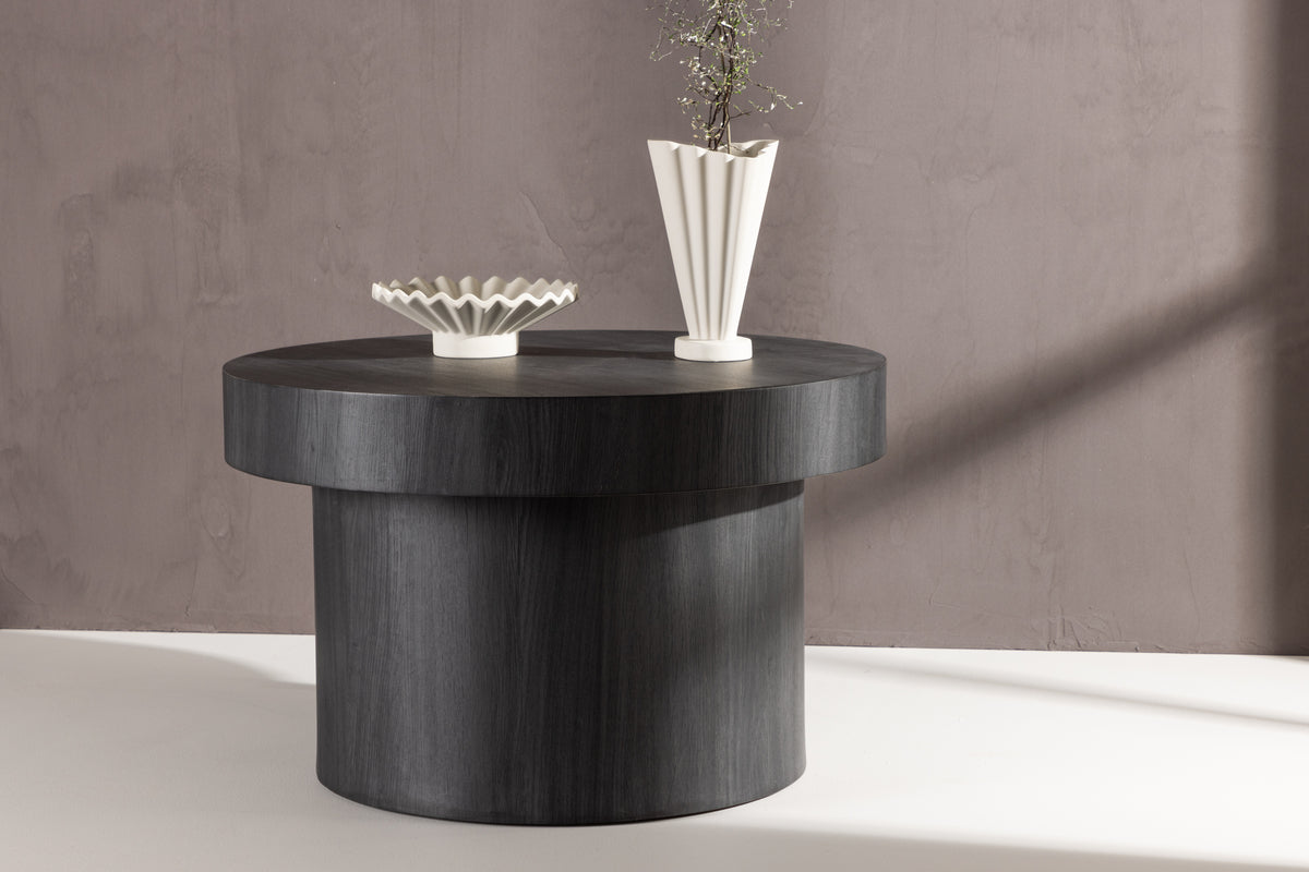 Malung Sofa Table ⌀80 Black