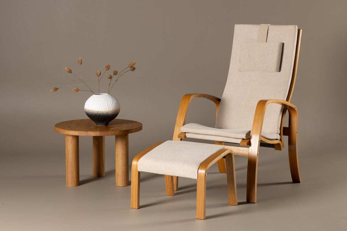 Grötö Lounge Chair Light Grey