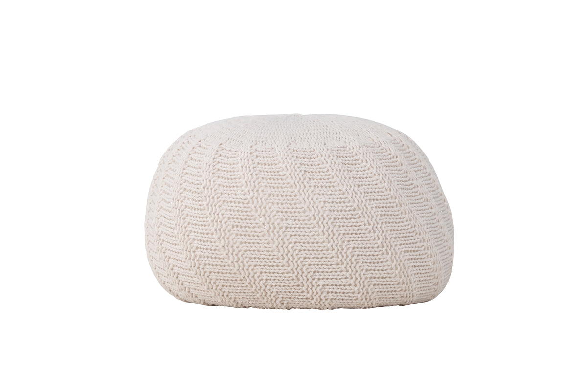 Ted Pouf ø45 ⌀45 Offwhite