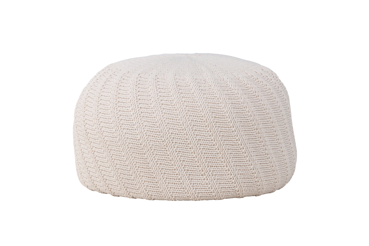 Ted Pouf ø60 ⌀60 Offwhite