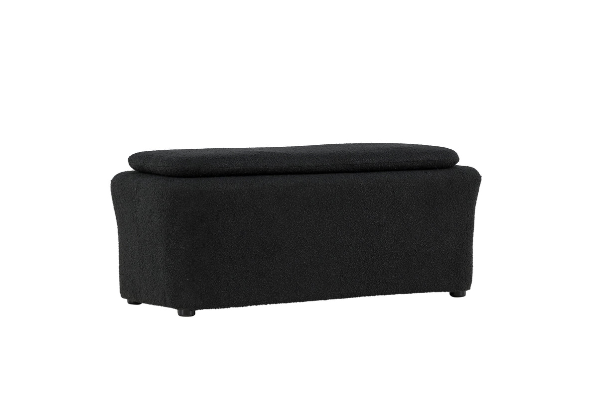 Laurel Ottoman 50 x 45 x 110 Black