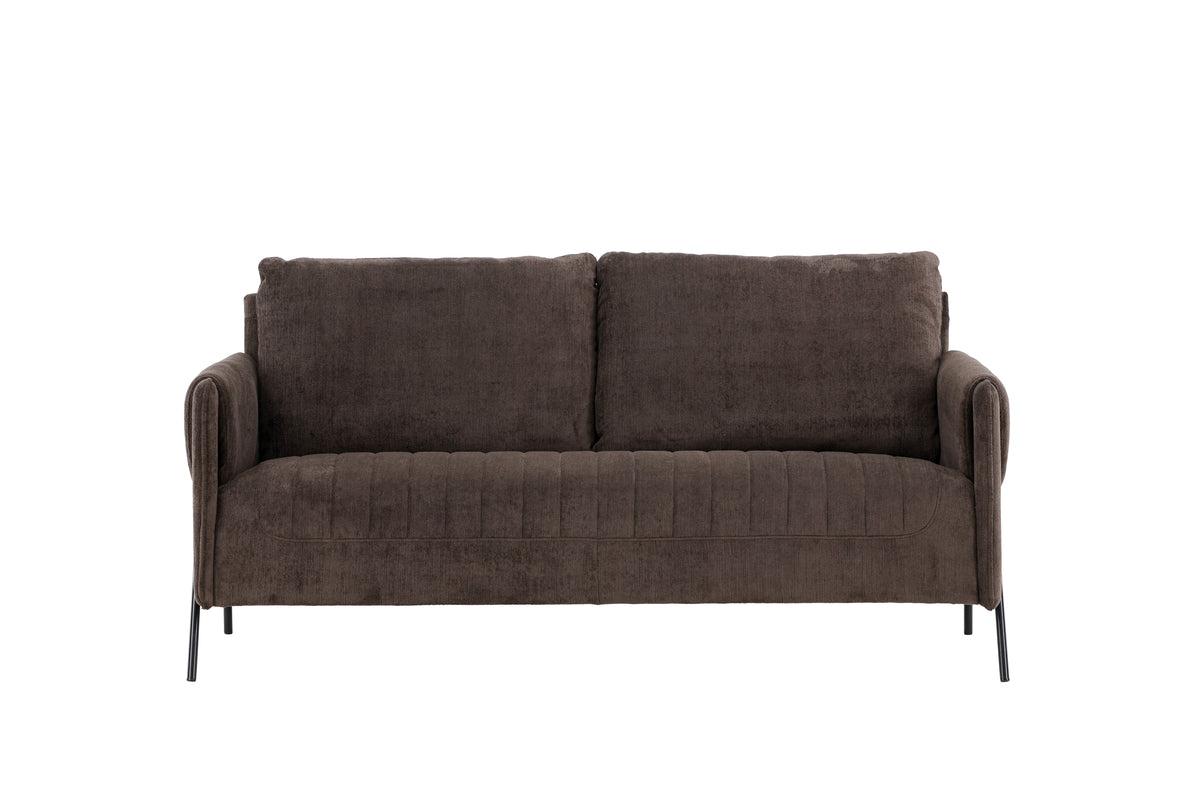 2-seater sofas Brown