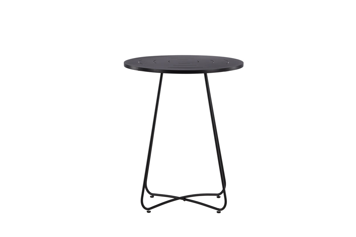Bacong Cafe Table ⌀60 Black