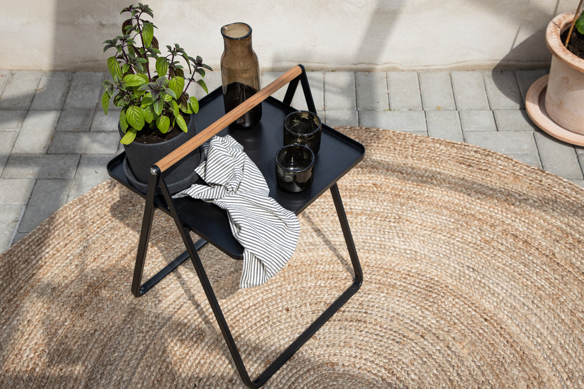 Clarin Side Table 43 x 43 Black