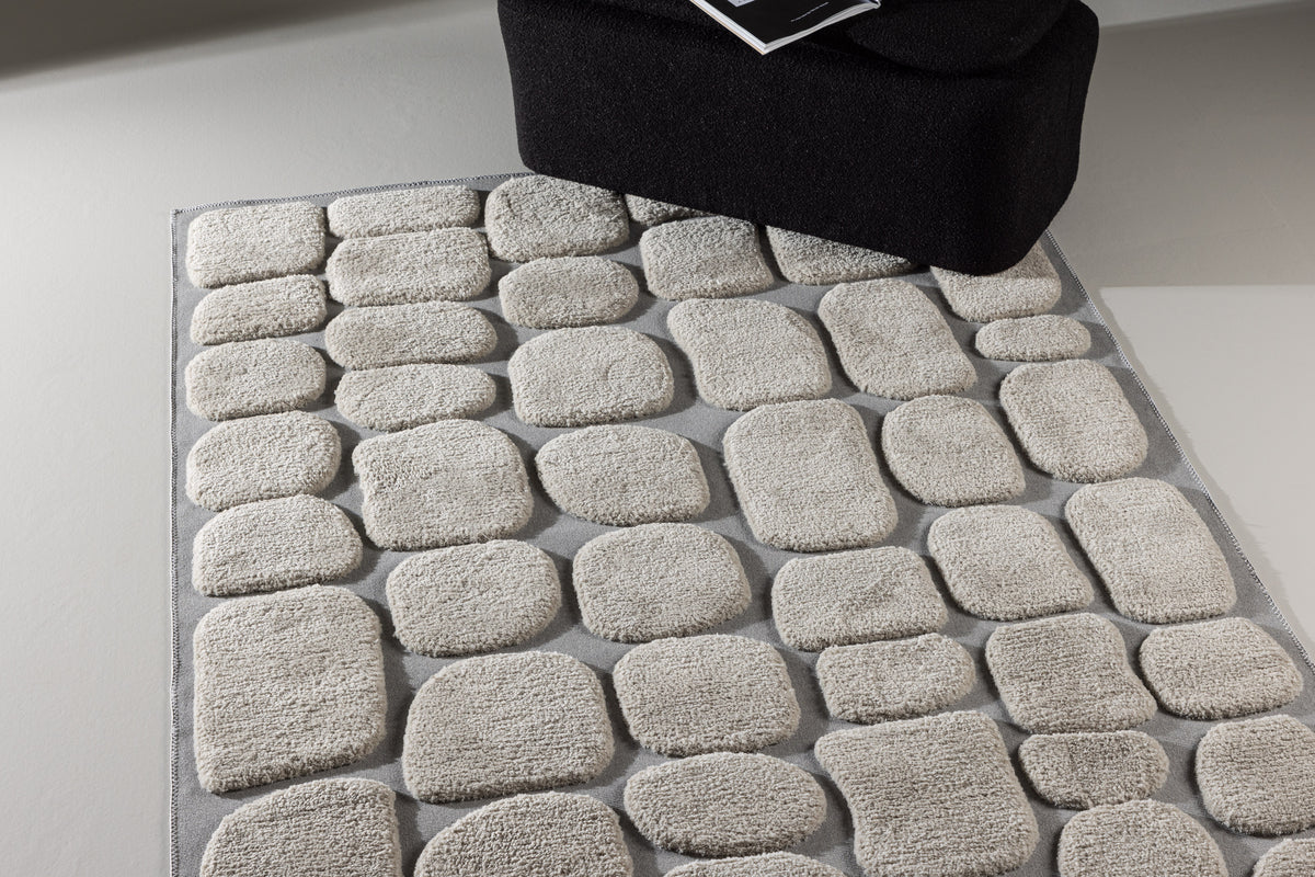 Octavius Rectangular Carpet 230 x 160 Beige