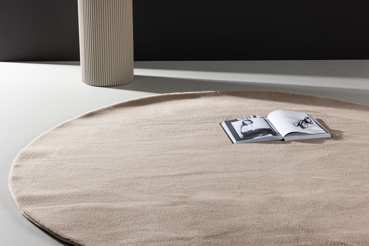 Leni Round Carpet ⌀200 Beige