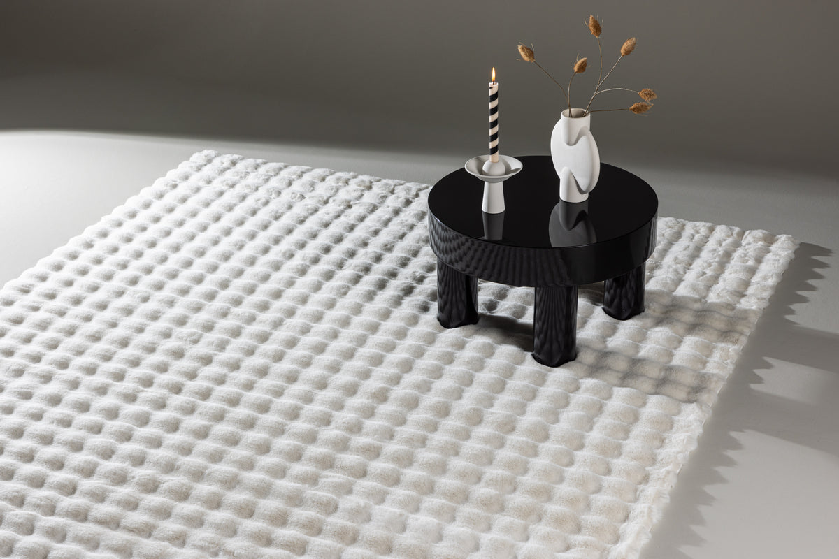 Novis Rectangular Carpet 230 x 160 White