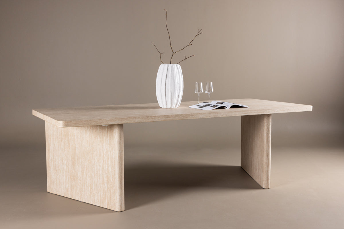 Skagen Rectangular Dining Table 240 x 100 Beige