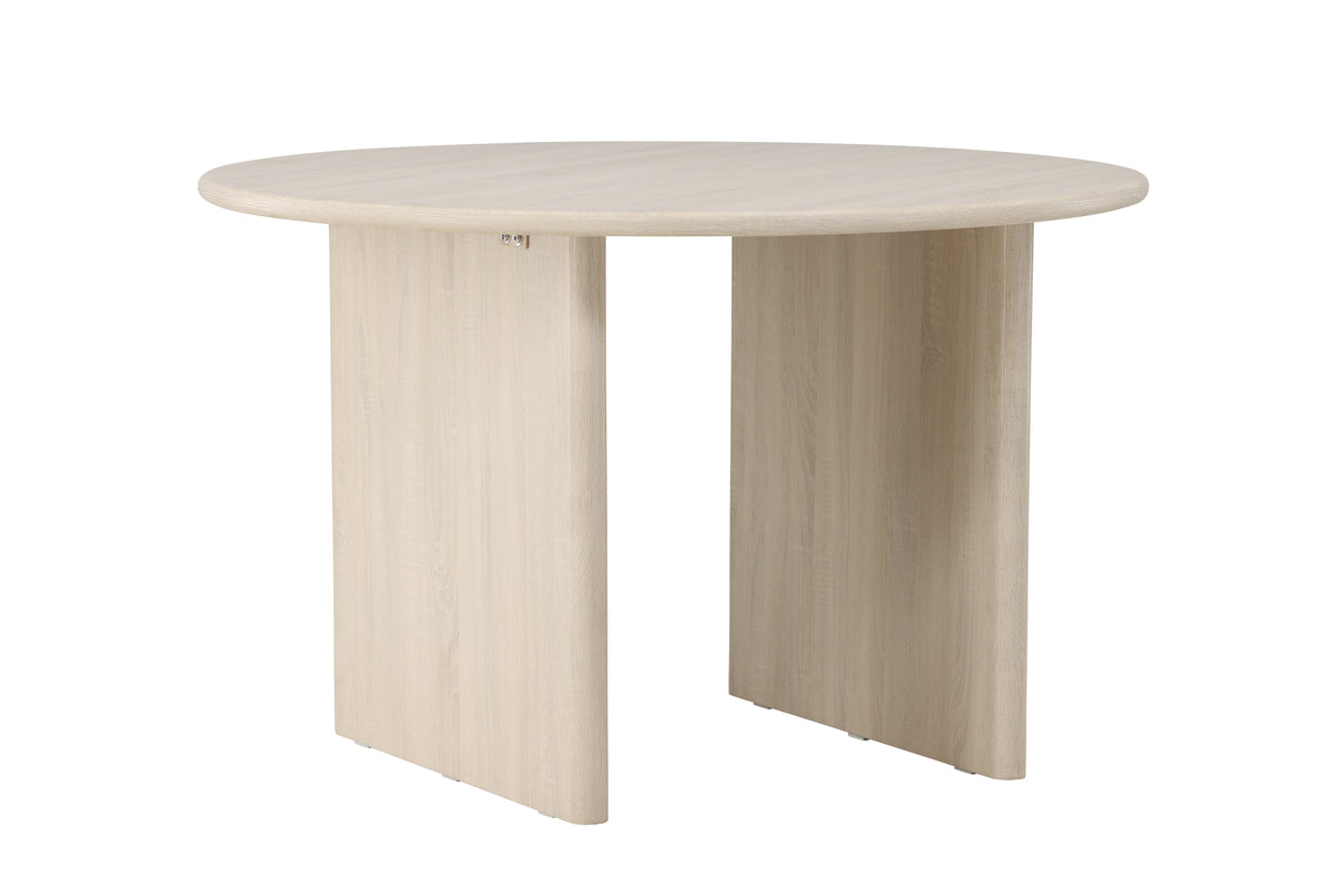 Björholmen Round Dining Table ⌀120 Whitewash