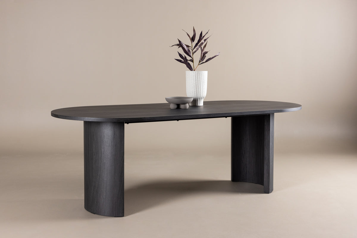 Grundsund Rectangular Dining Table 220 x 100 Black