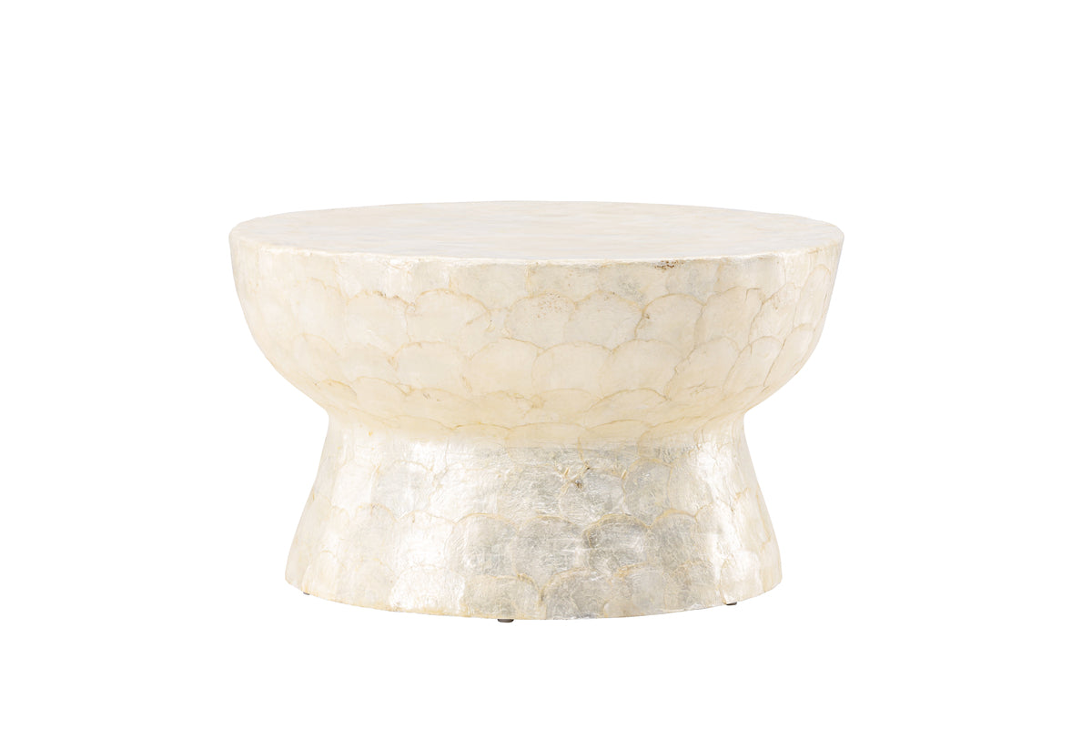 Sandön Sofa Table ⌀70 Beige