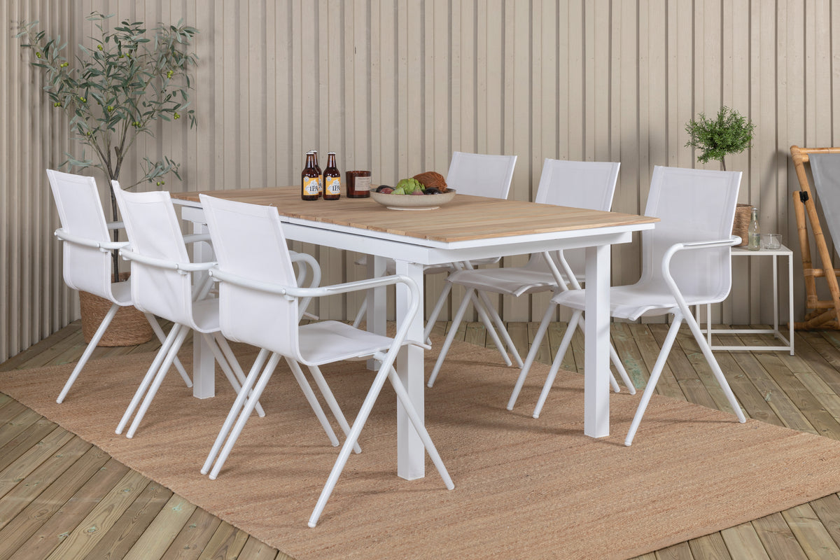 Mexico Rectangular Dining Table 180 x 90 Nature
