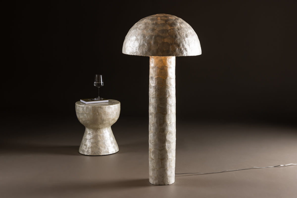 Lindön Floor Lamp Light Grey