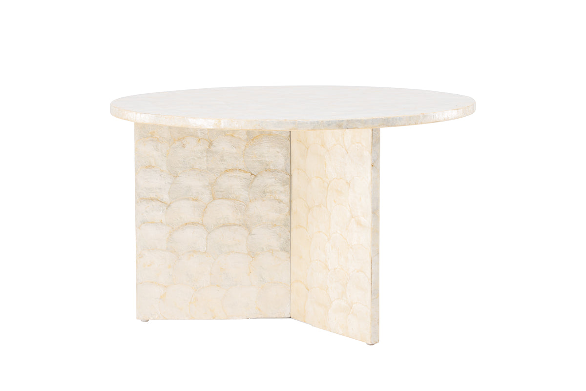 Smögen Sofa Table ⌀70 Beige