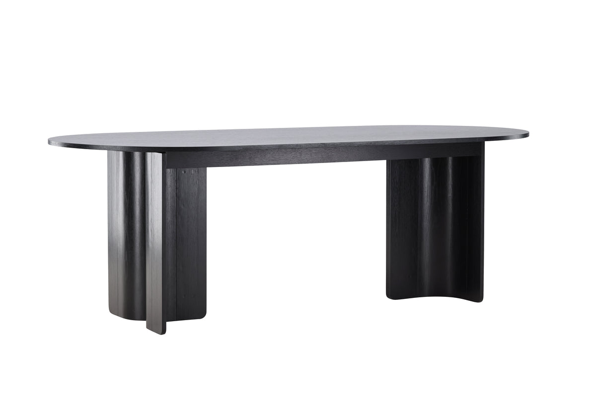Tyresö Oval Dining Table 220 x 100 Black