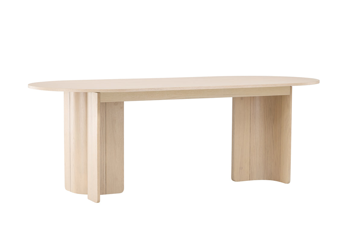 Tyresö Oval Dining Table 220 x 100 Whitewash