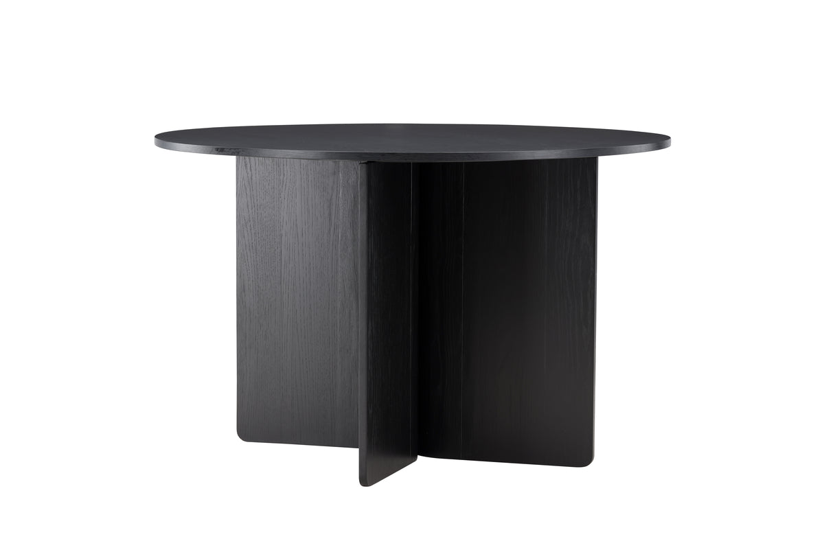 Tyresö Round Dining Table ⌀120 Black