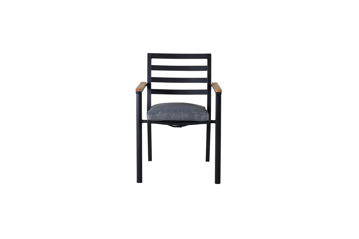 Brasilia Dining Chair 2-pack Black