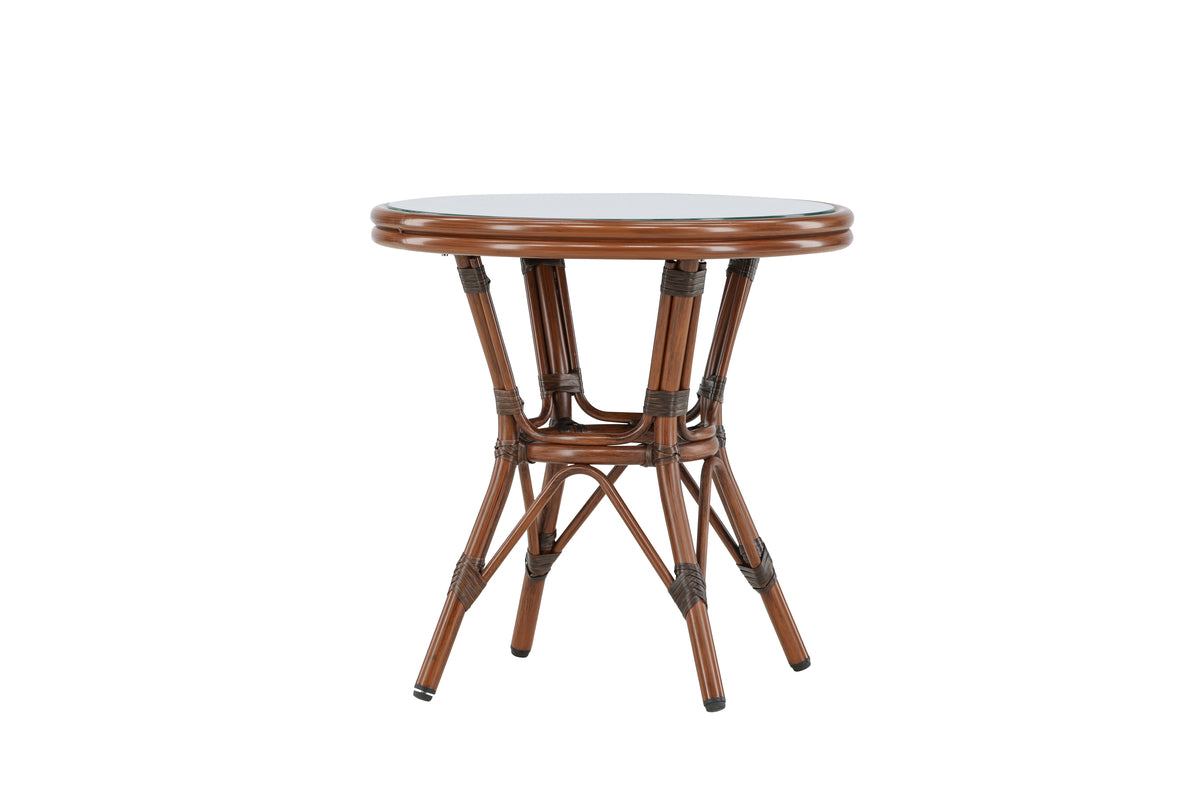 Sagres Cafe Table ⌀60 Brown