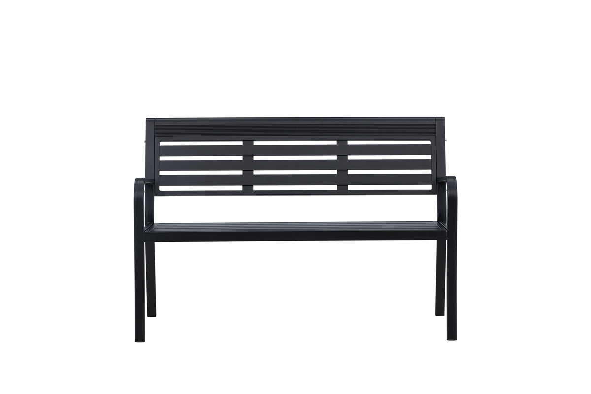 Elvas Bench Sofa 60 x 125 x 84 Black
