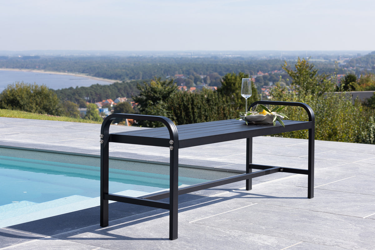 Cascais Bench 42 x 125 x 52 Black