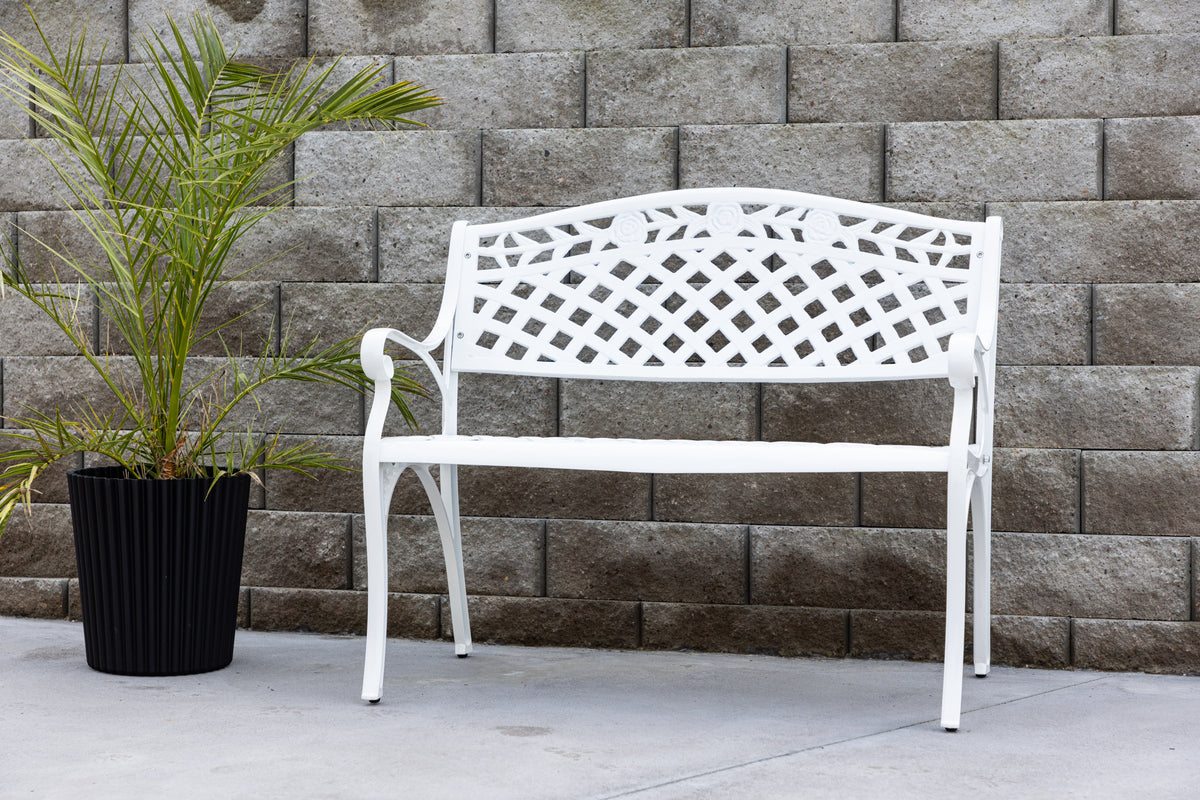 Mafra Bench Sofa 60 x 100 x 87 White