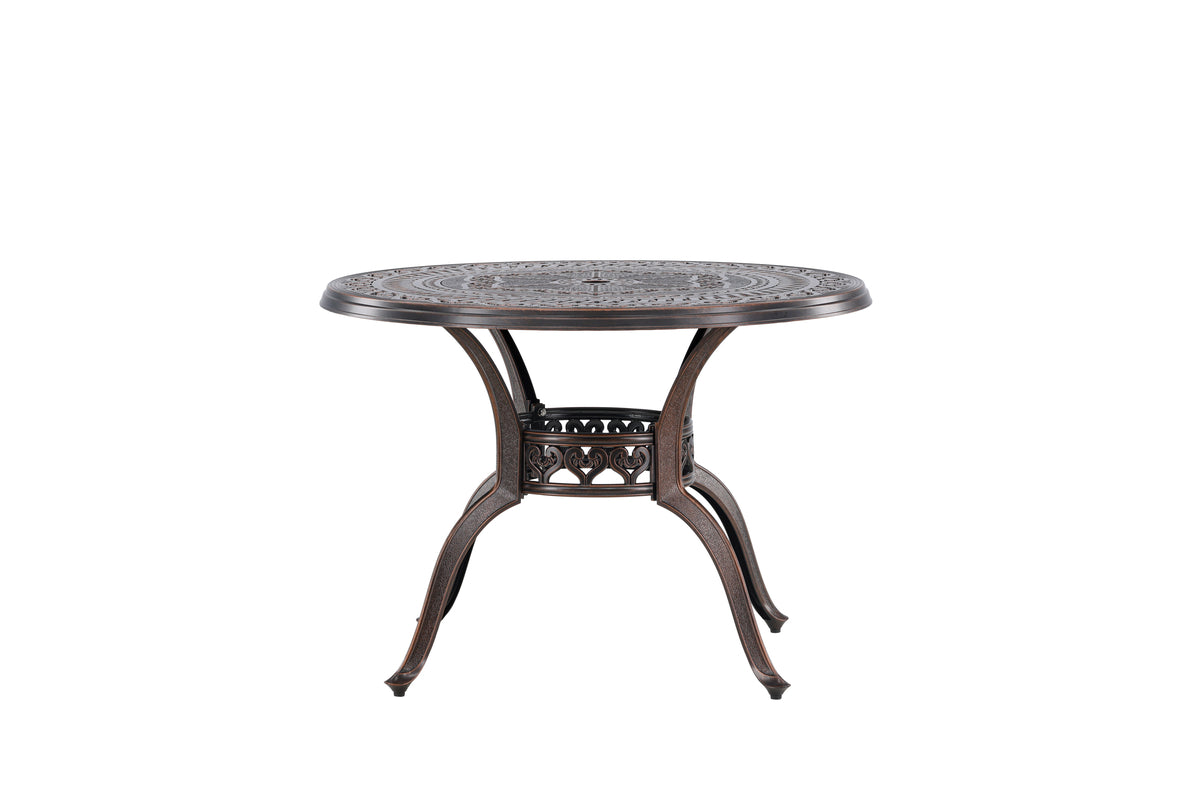 Coimbra Cafe Table ⌀100 Brown