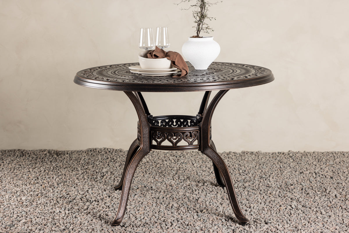 Coimbra Cafe Table ⌀100 Brown