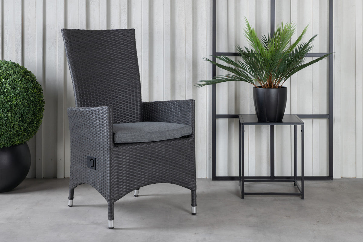 Padova Recliner Chair 2-pack Black