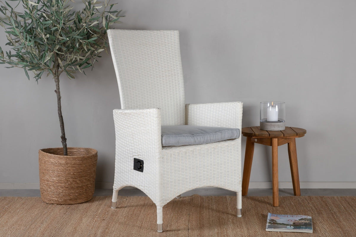 Padova Recliner Chair 2-pack White