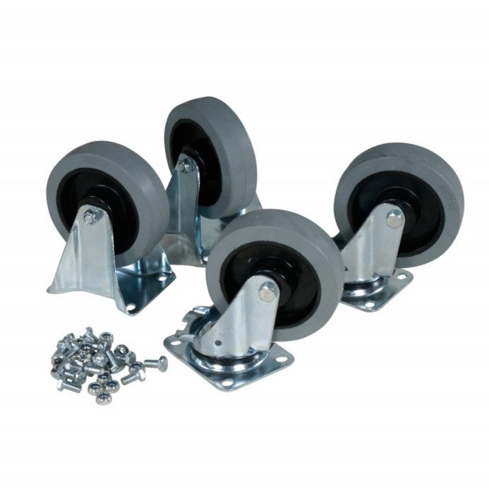 NYG 160-4 – Hjulsats med fasta och länkhjul i gummi