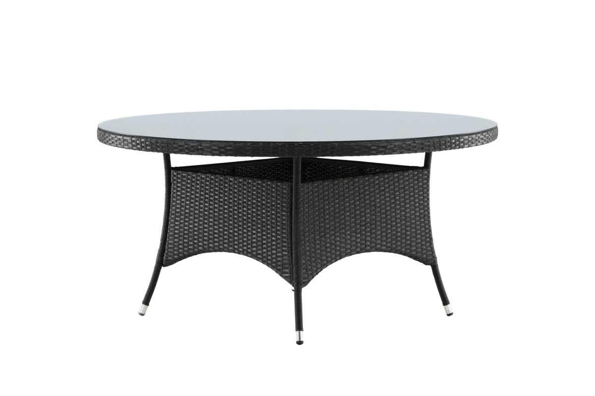 Volta Round Dining Table ⌀150 Black