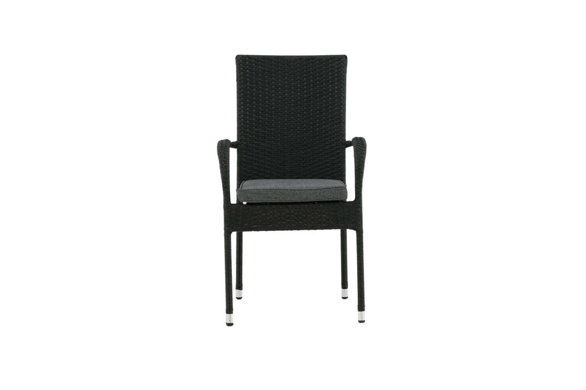 Anna Dining Chair 2-pack Black