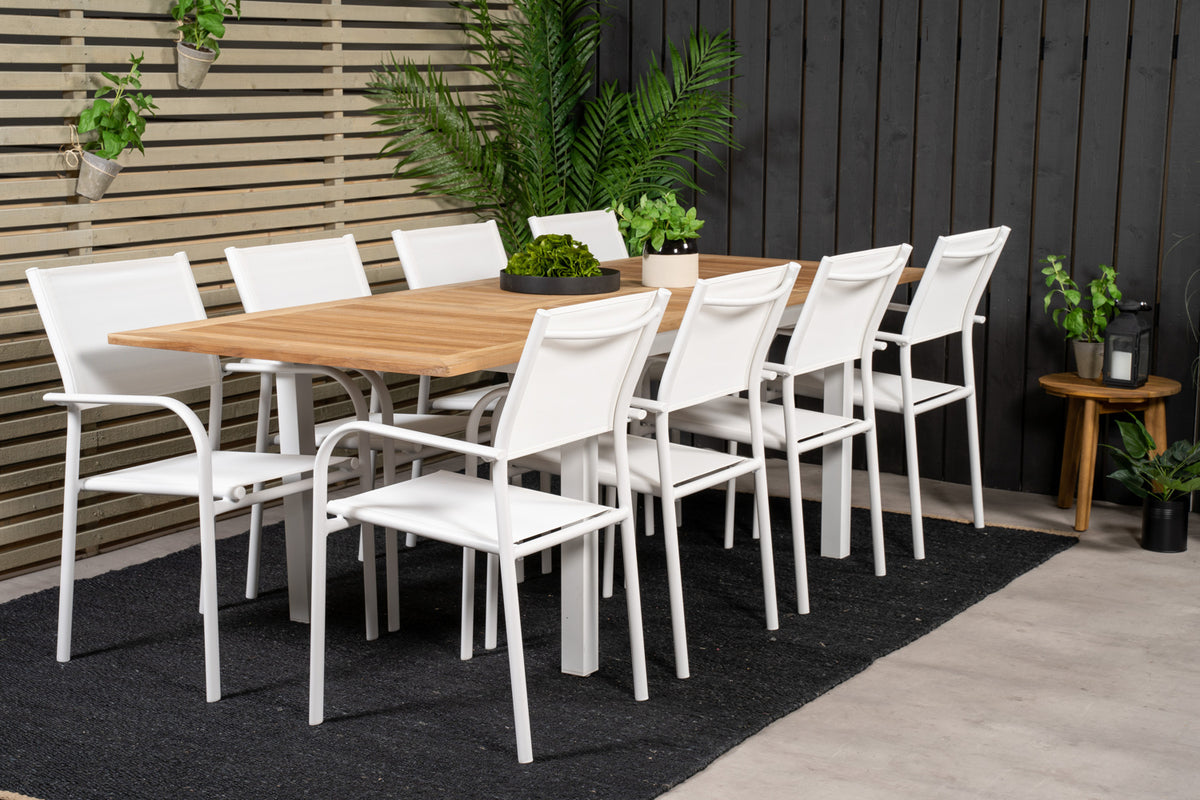 Santorini Dining Chair 2-pack White