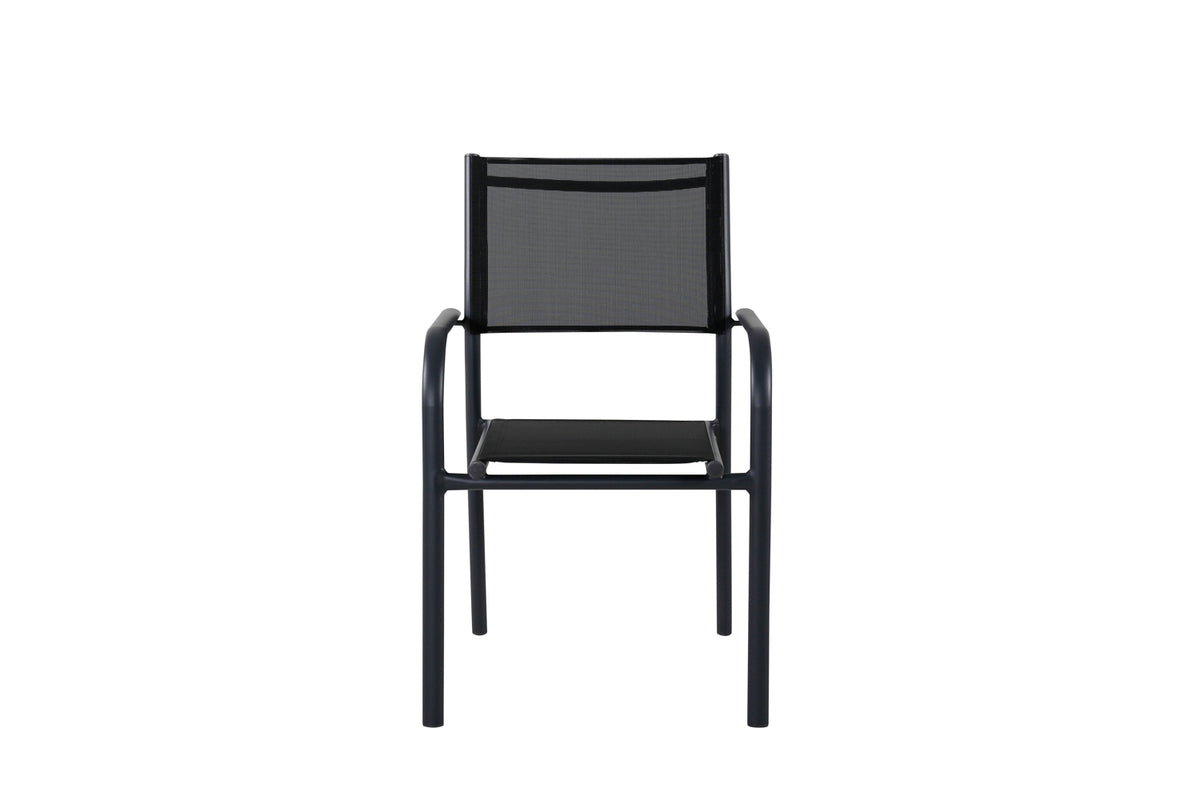 Santorini Dining Chair 2-pack Black