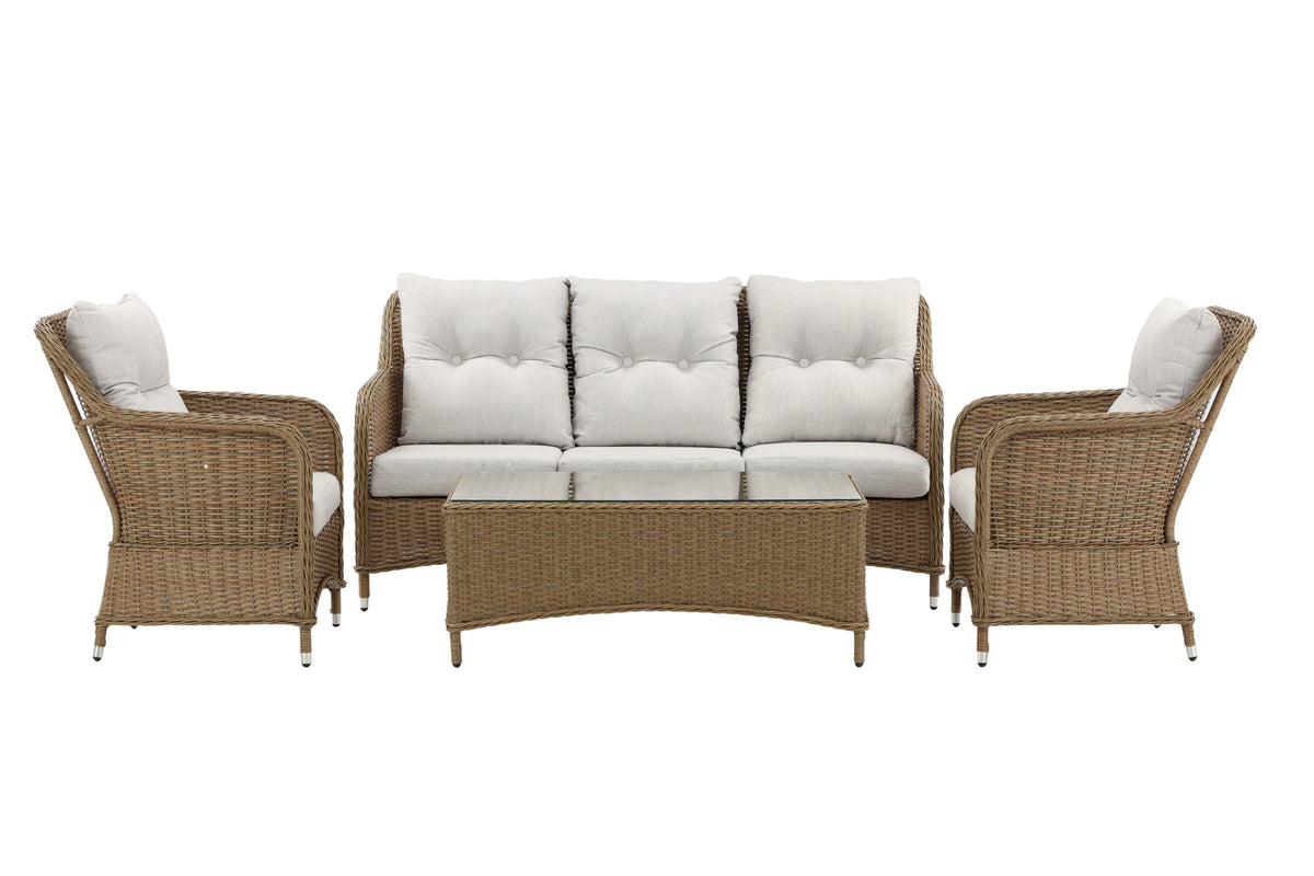 Vikelund Sofa Set Nature Nature