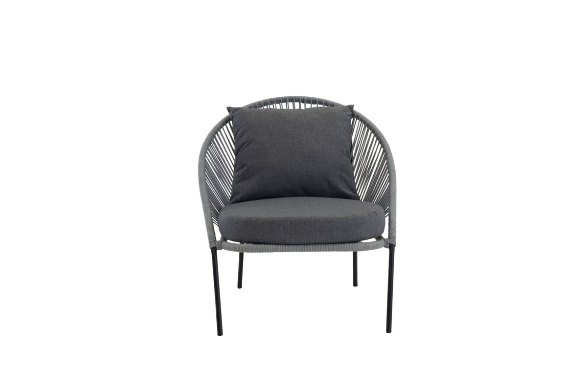Lindos Lounge Chair Grey