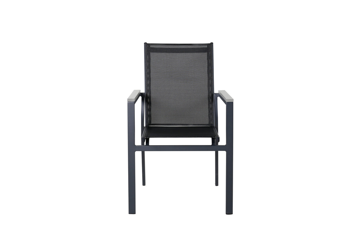 Parma Dining Chair 2-pack Black
