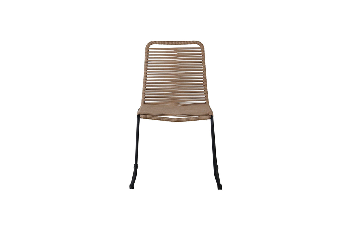 Lindos Dining Chair 2-pack Brown