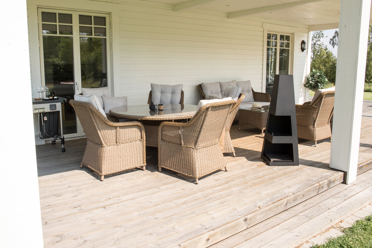 Bastian Fire Basket 40 x 120 x 40