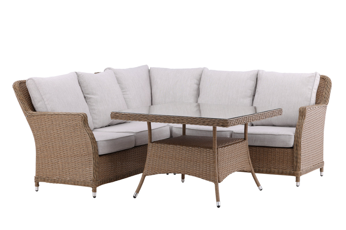 Vikelund Corner Sofa Set Nature Beige