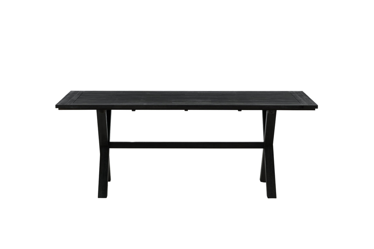 Rives Rectangular Dining Table 200 x 100 Black